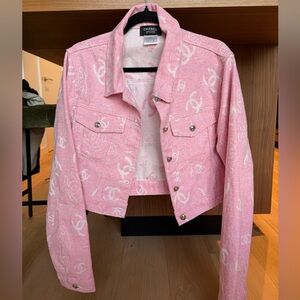 Chanel Pink Women's Jacket, Chanel Uniform